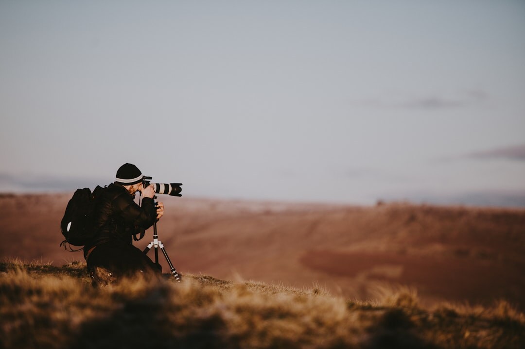 photographer in action